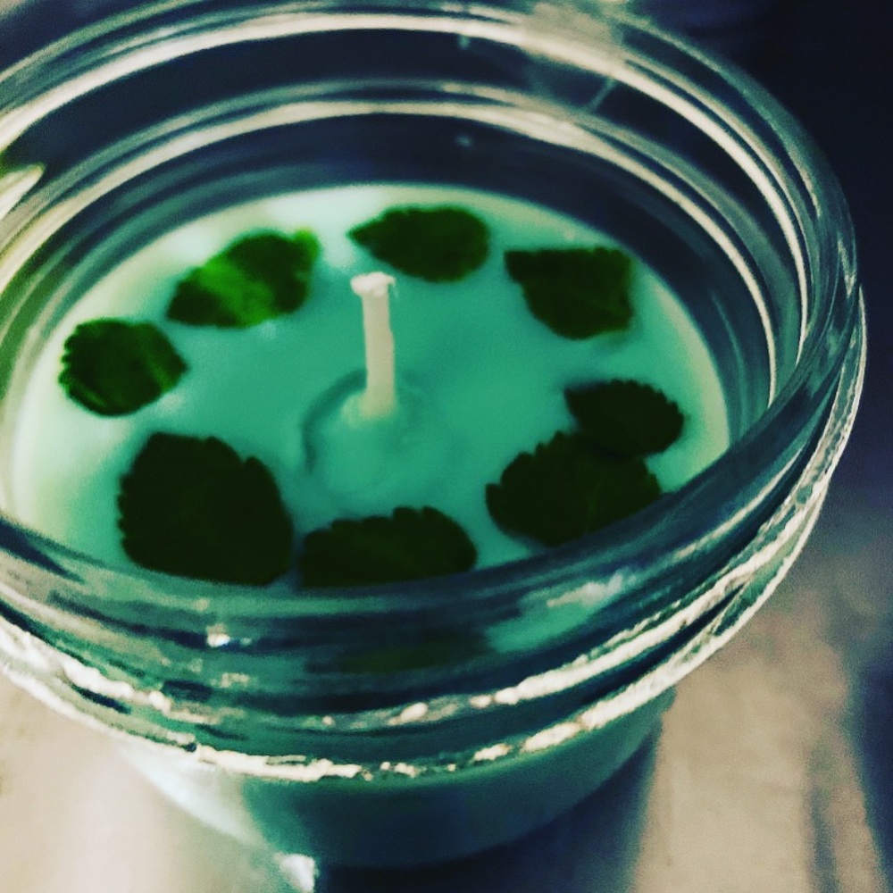 Cucumber melon candles